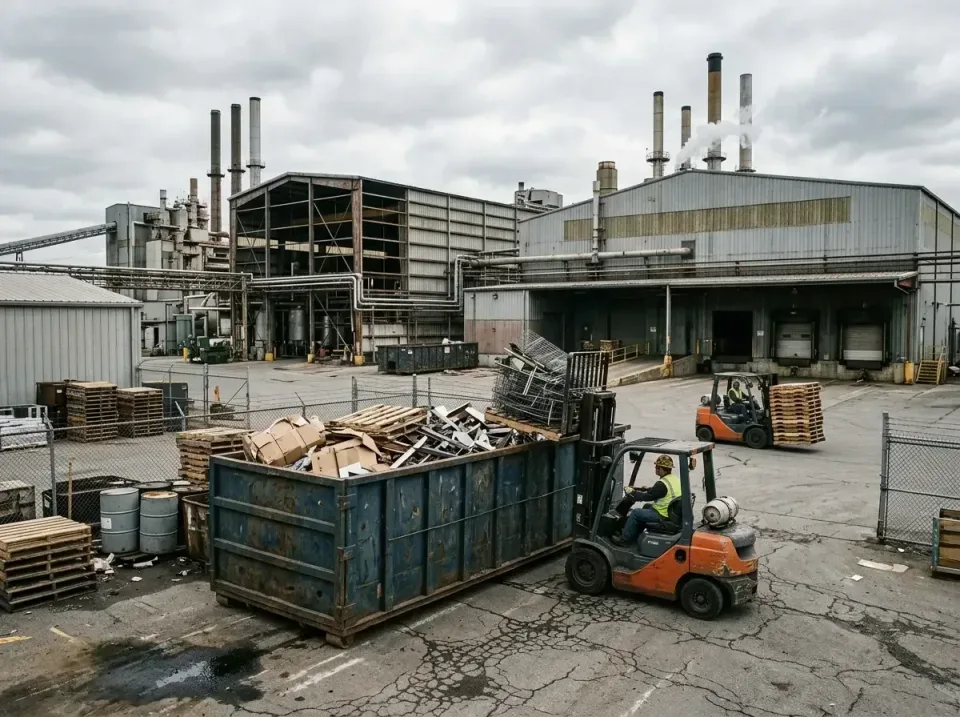 industrial-factory-scrap-conta-003 — frequently asked questions, Cheap Roll-off Dumpster Rentals in Richmond Heights, MO
